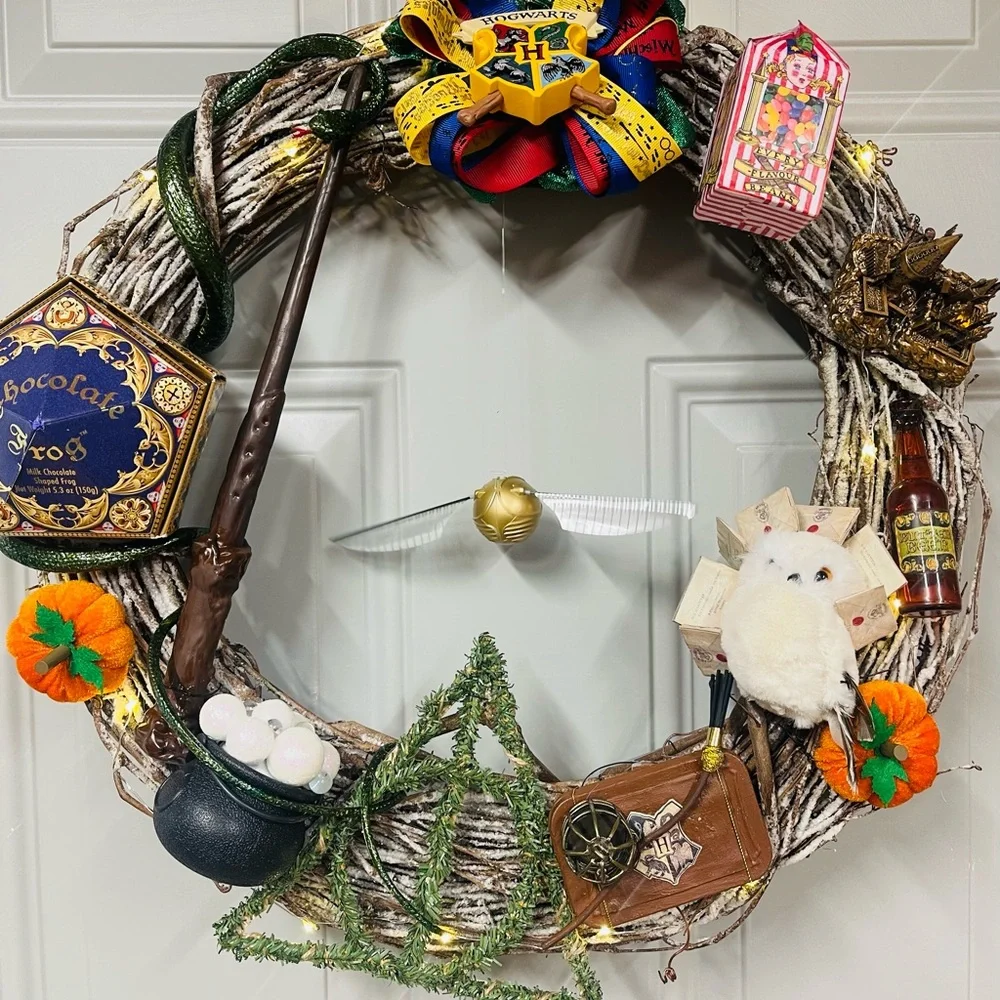 Harry Potter Wreath
